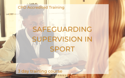 BECOME A SAFEGUARDING SUPERVISOR IN SPORT